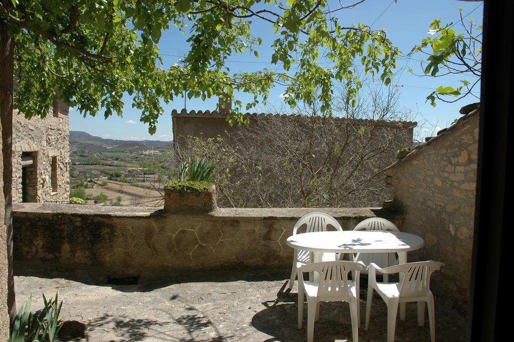 Casa Con Chimenea Y Vista Al Valle - Cal Valeriet Montsonis Екстер'єр фото